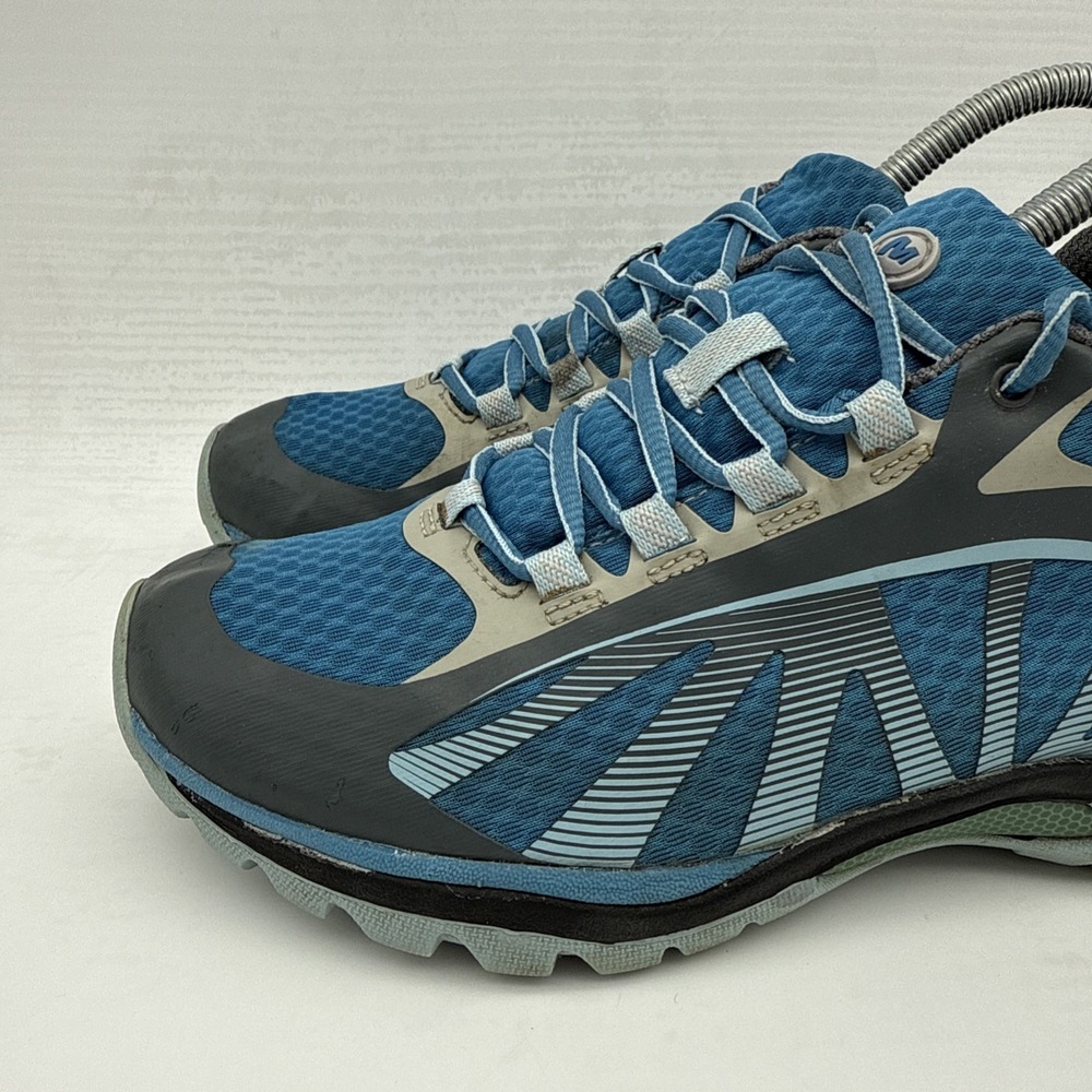 Merrell Shoes Womens 7.5 Siren Edge Hiking Sneakers Blue Low Top Lace Up J37592 - Picture 5 of 16